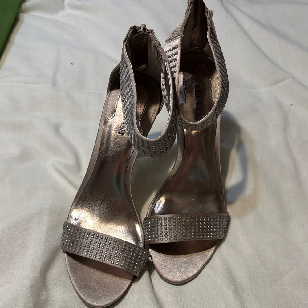 Alfani Silver Studded Heels